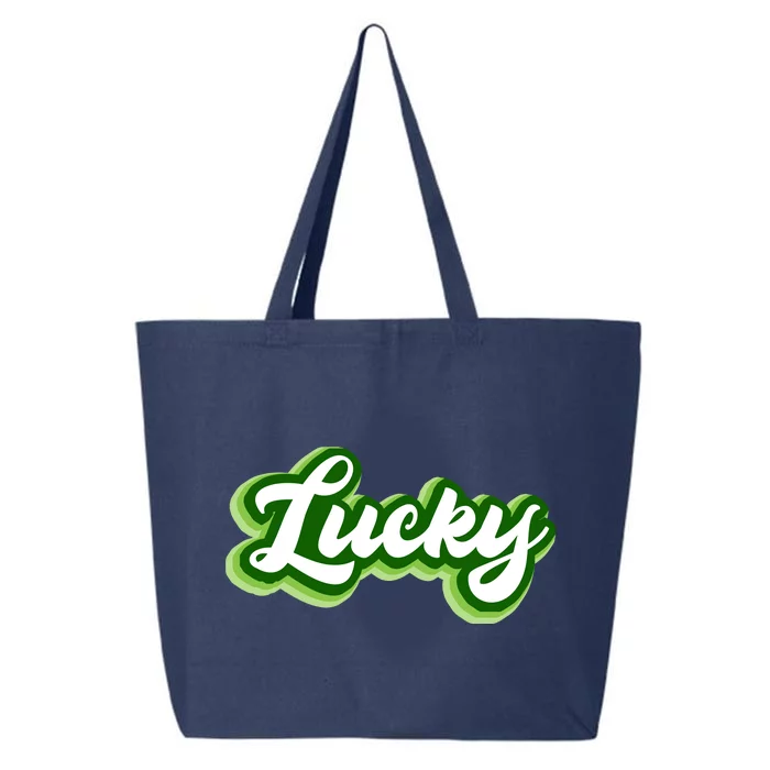 Lucky Retro St Patrick's Day 25L Jumbo Tote