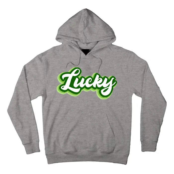 Lucky Retro St Patrick's Day Hoodie