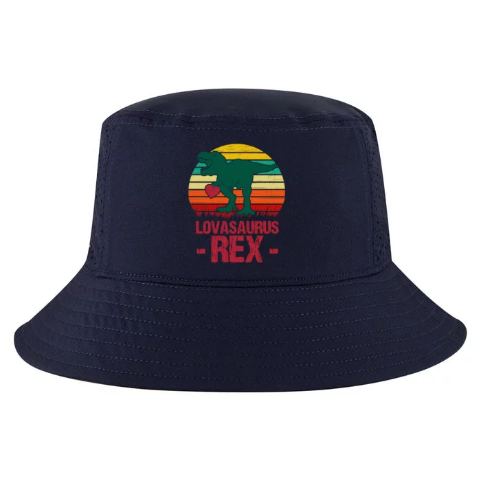 Loveasaurus Rex Tgiftrex Valentines Day Dinosaur Gift Cool Comfort Performance Bucket Hat