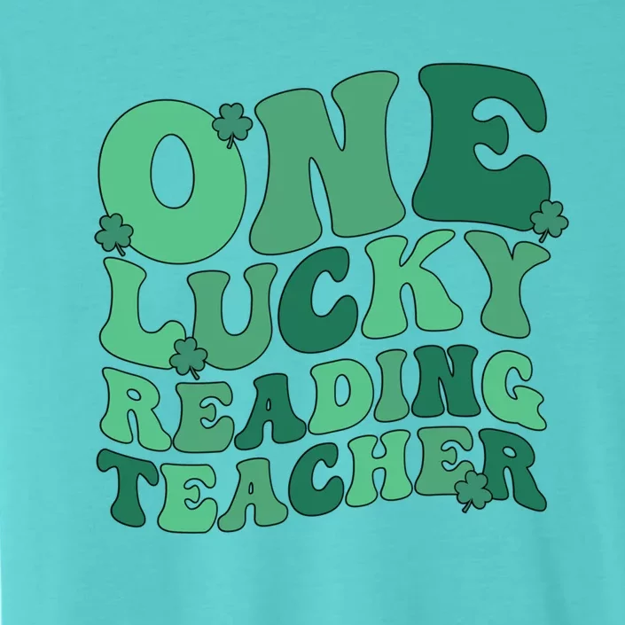 Lucky Reading Teacher St Patrick's Day Reading Specialist Gift ChromaSoft Performance T-Shirt