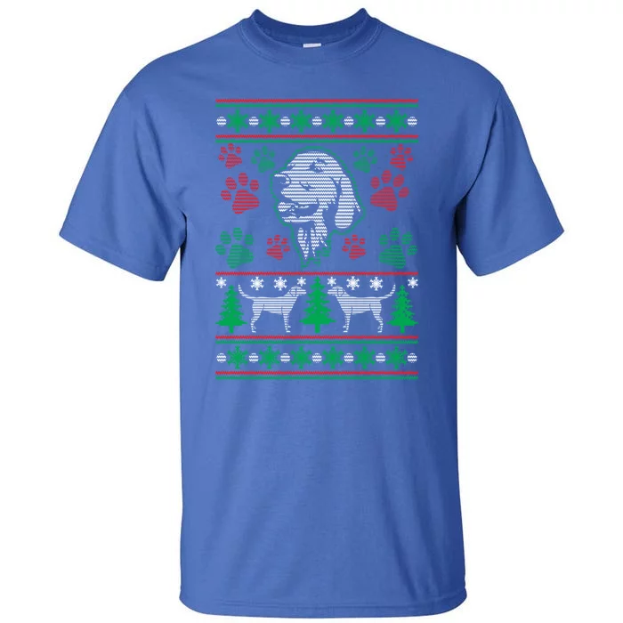 Labrador Retriever Ugly Christmas Holiday Dog Lover Gift Great Gift Tall T-Shirt