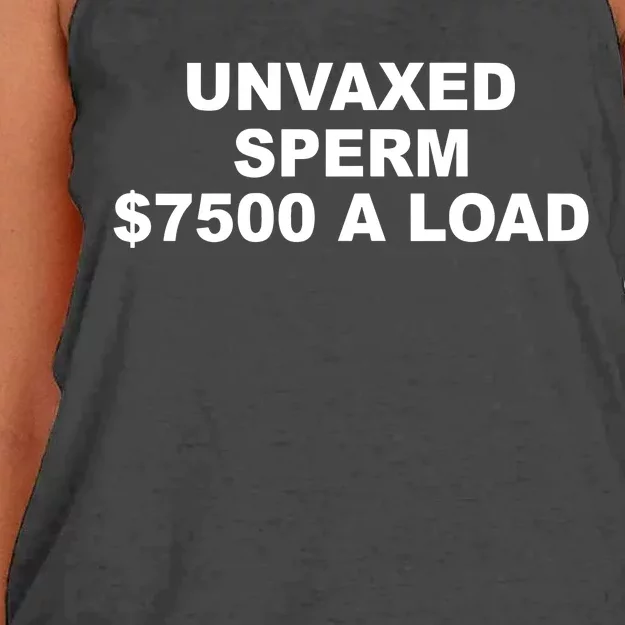 Luke Rudkowski Unvaxed Sperm $7500 A Load Women's Knotted Racerback Tank