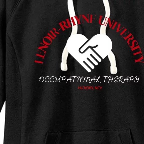 Lenoi Rrhyne University Custom Occupational Therapy Women's Fleece Hoodie