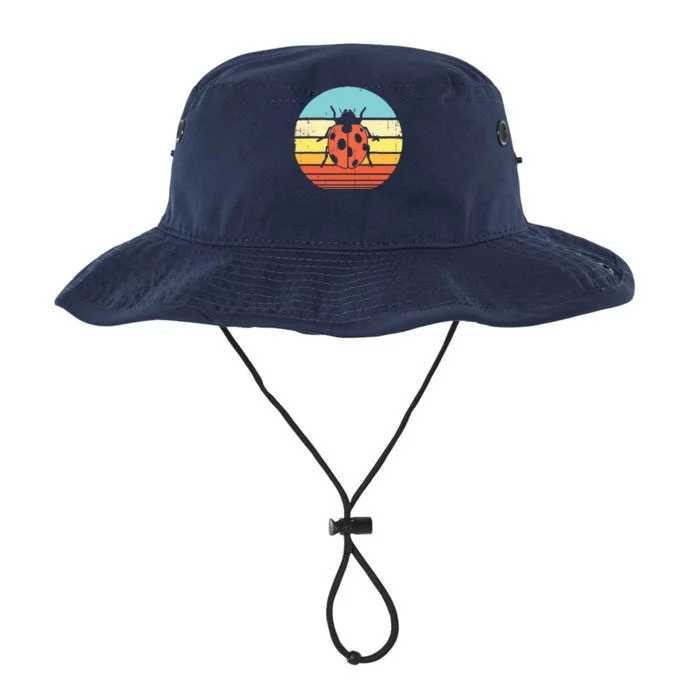 Ladybug Retro Vintage 60s 70s Sunset Bug Insect Men Women Legacy Cool Fit Booney Bucket Hat