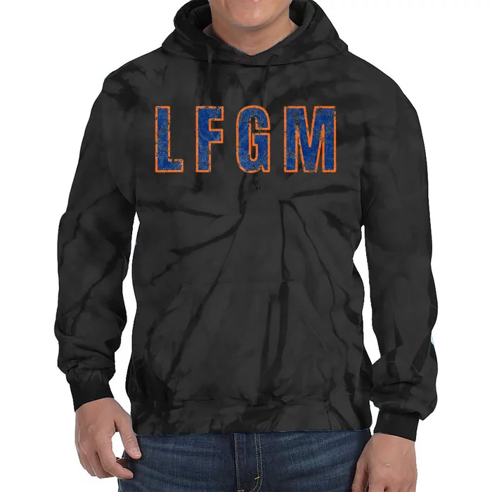 Lfgm Retro Vintage Tie Dye Hoodie