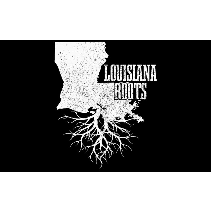 Louisiana Roots Vintage Usa Patriotic Pride State Map Gift Bumper Sticker