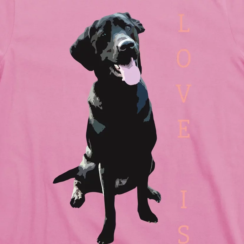 Labrador Retriever Women Men Kids Black Lab Dog Mom T-Shirt