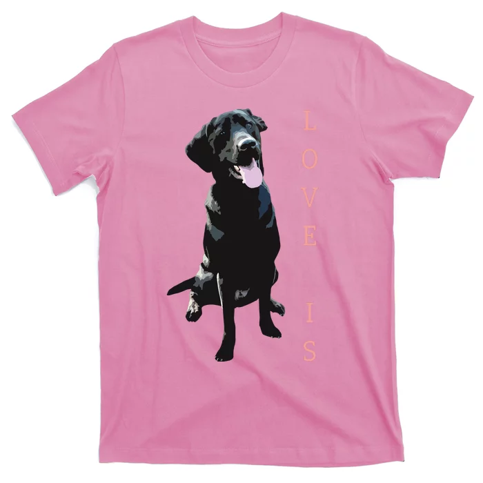 Labrador Retriever Women Men Kids Black Lab Dog Mom T-Shirt