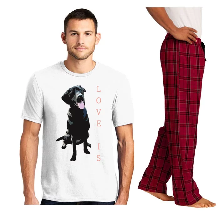 Labrador Retriever Women Men Kids Black Lab Dog Mom Pajama Set