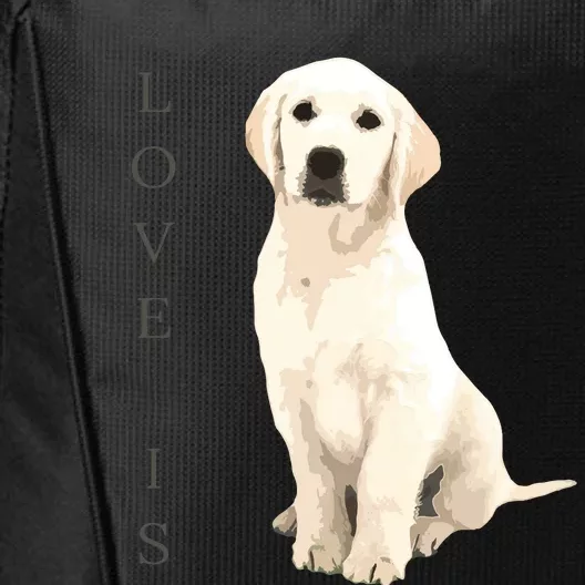 Labrador Retriever Women Men Kids White Lab Dog Mom City Backpack