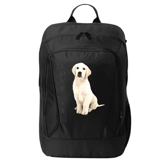 Labrador Retriever Women Men Kids White Lab Dog Mom City Backpack