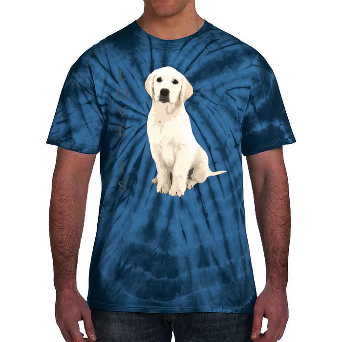 Labrador Retriever Women Men Kids White Lab Dog Mom Tie-Dye T-Shirt