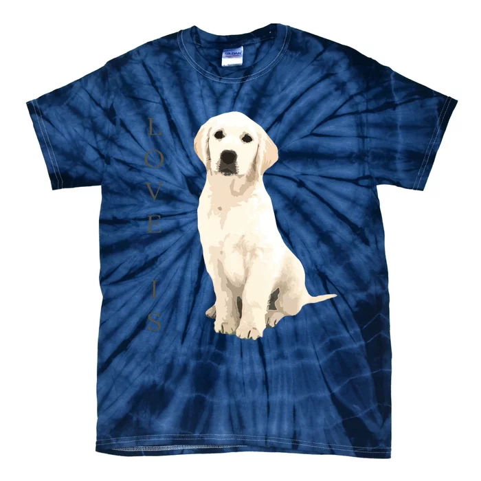 Labrador Retriever Women Men Kids White Lab Dog Mom Tie-Dye T-Shirt