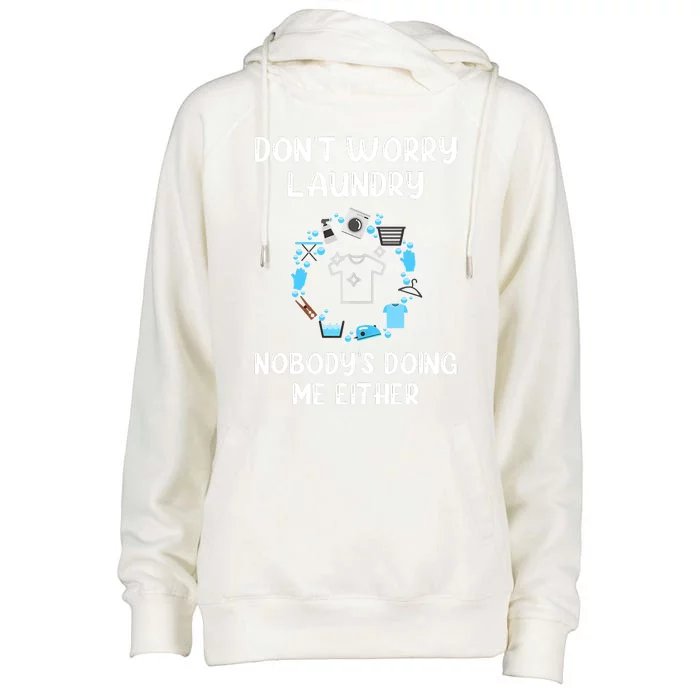 Laundry Room, Wash Day ,Laundry Pile Mom Life Mother's Day Womens Funnel Neck Pullover Hood