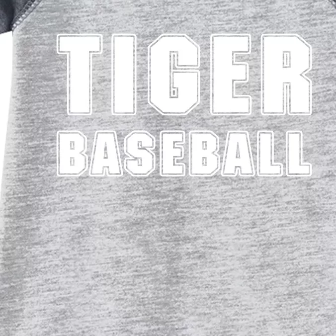 Larry Ragland Wearing Tiger Baseball Infant Baby Jersey Bodysuit