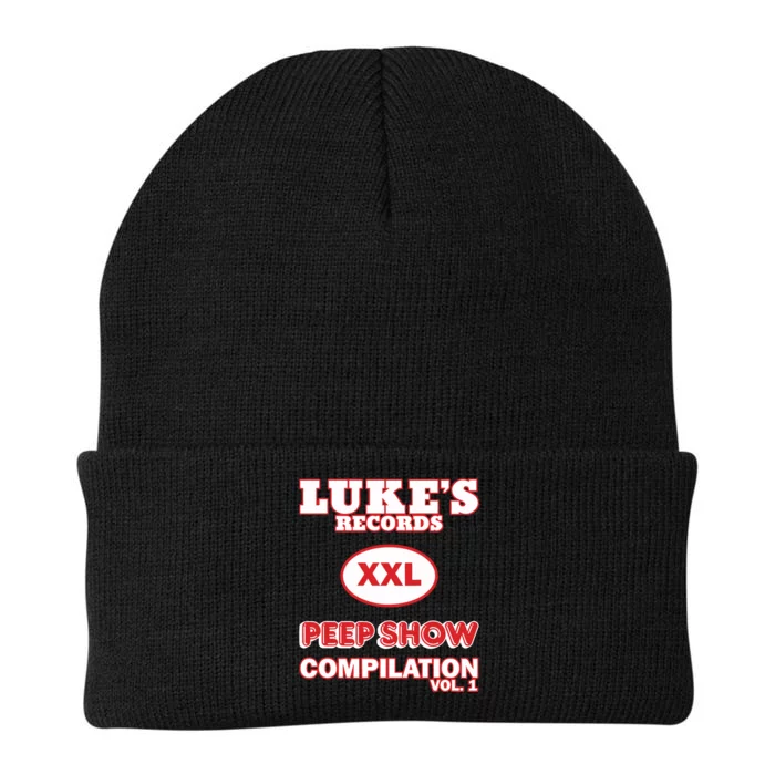 Lukes Records Xxl Peep Show Compilation Vol 1 Knit Cap Winter Beanie