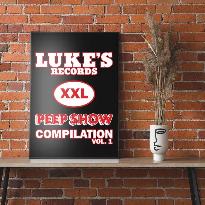 Lukes Records Xxl Peep Show Compilation Vol 1 Poster