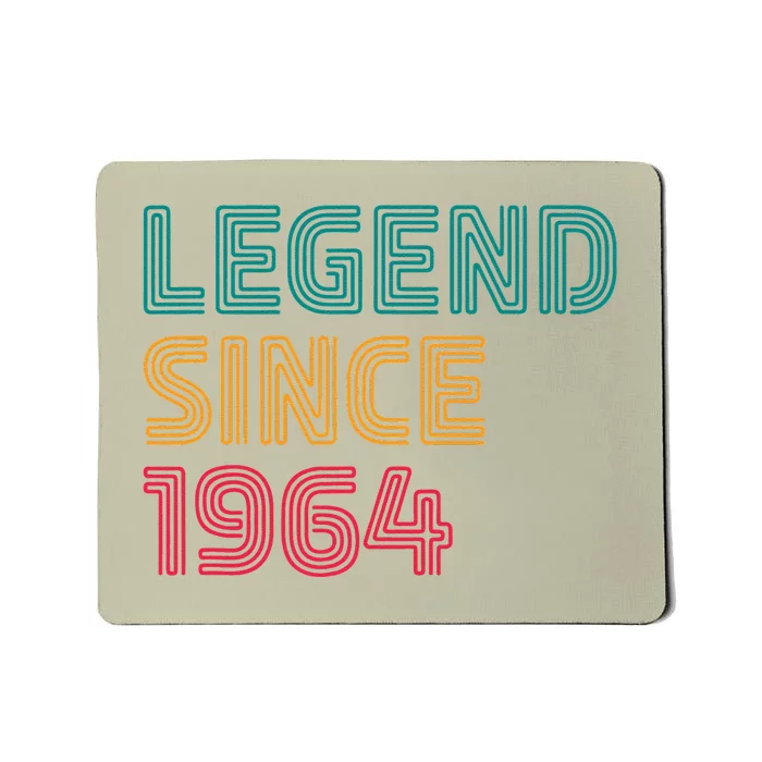 Legend Since 1964 59 Year Old Born In 1964 59th Birthday Mousepad