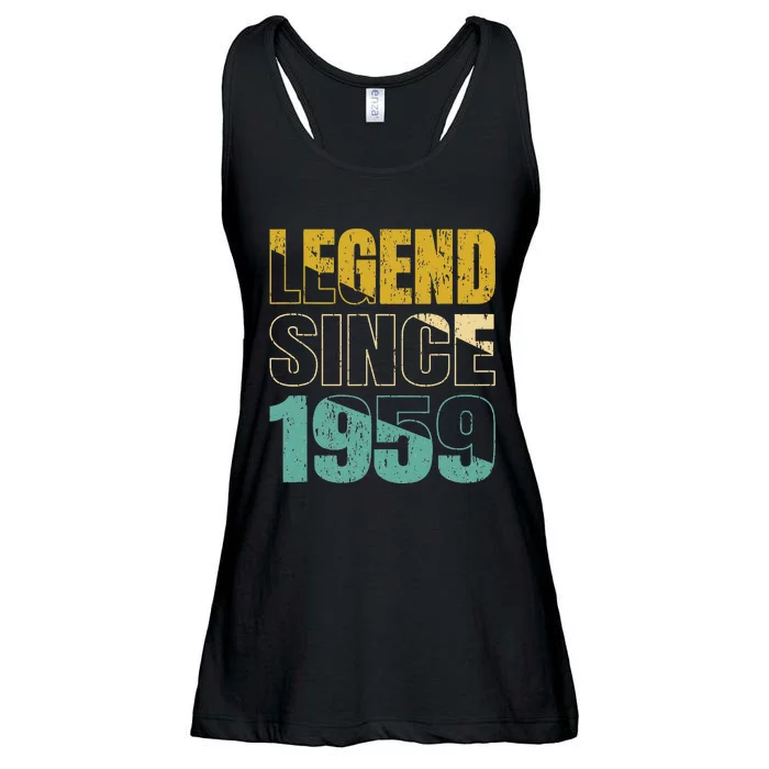 Legend Since 1959 Birthday Legendary Since 1959 Ladies Essential Flowy Tank