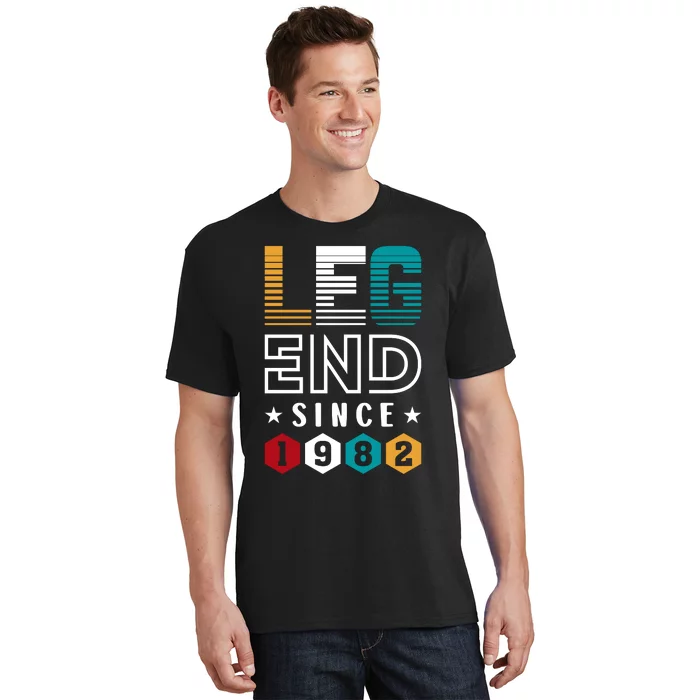 Legend Since 1982 40th Birthday Celebration T-Shirt