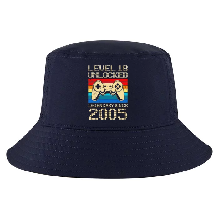 Legendary Since 2005 18 Years 18th Birthday Cool Comfort Performance Bucket Hat