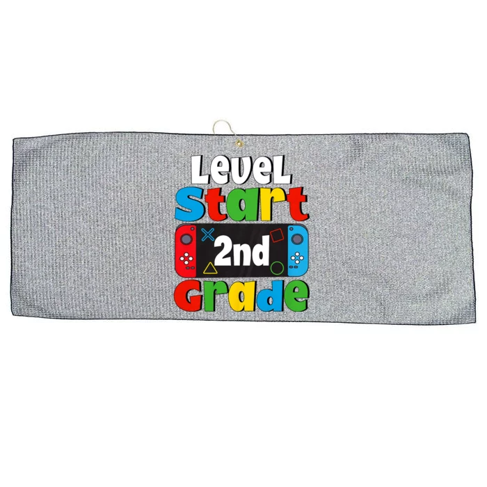 Level Start 2nd Grade Gaming Large Microfiber Waffle Golf Towel