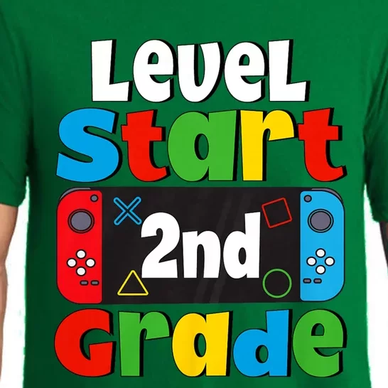 Level Start 2nd Grade Gaming Pajama Set