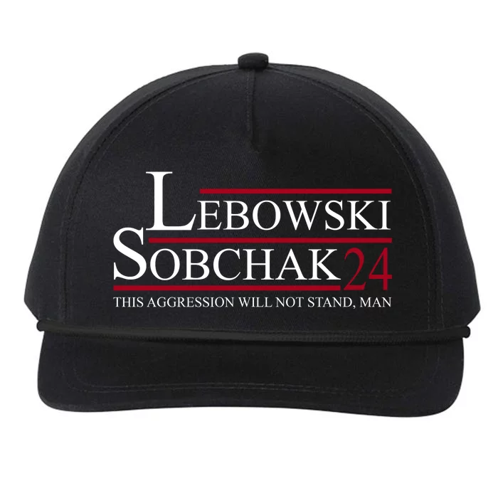 Lebowski Sobchak 2024 This Aggression Will Not Stand Man Snapback Five-Panel Rope Hat