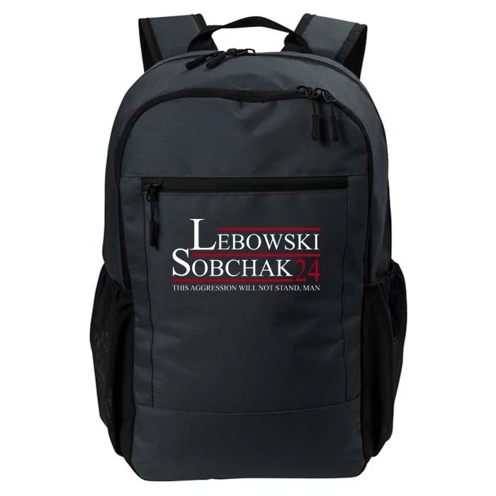 Lebowski Sobchak 2024 This Aggression Will Not Stand Man Daily Commute Backpack