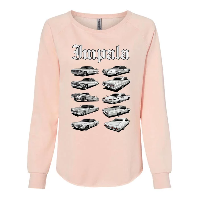 Lowriders S 60S Collection Womens California Wash Sweatshirt