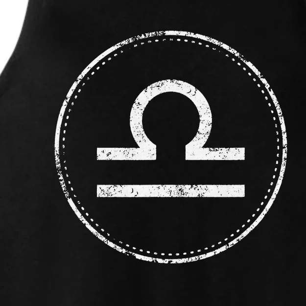 Libra Sign – Astrology Zodiac Ladies Tri-Blend Wicking Tank