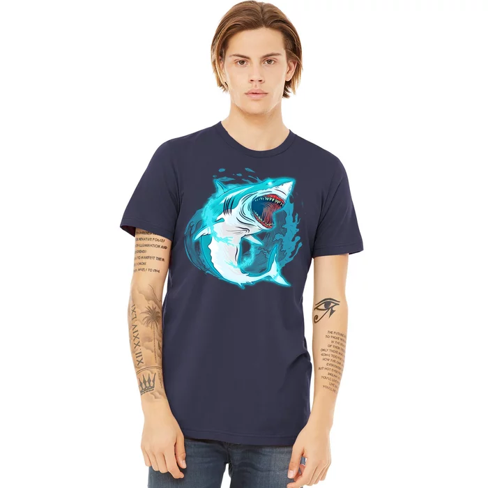 Leaping Shark Attack Premium T-Shirt