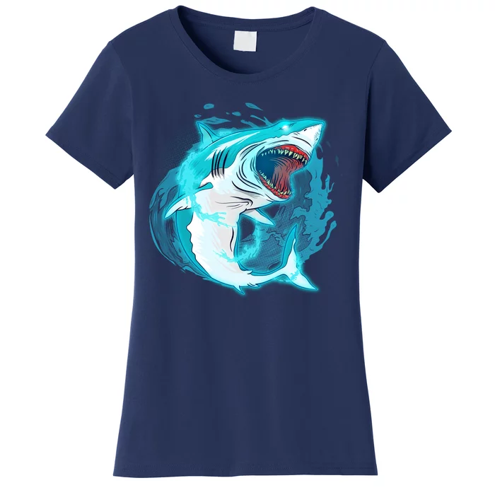 Leaping Shark Attack Women's T-Shirt