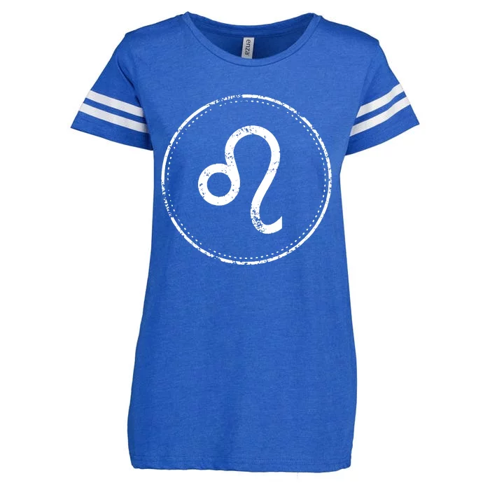 Leo Sign Astrology Zodiac Enza Ladies Jersey Football T-Shirt