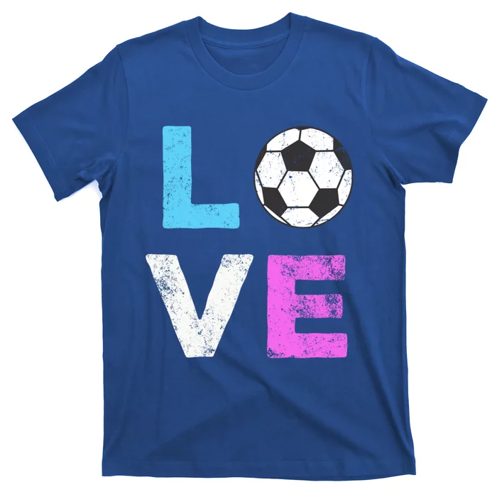 Love Soccer American Team Fan Gift T-Shirt