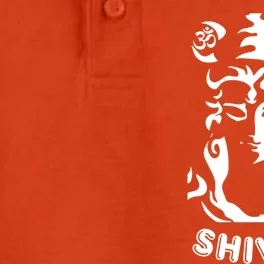 Lord Shiva Aesthetic Design Om Namah Shivay Art Gift Dry Zone Grid Performance Polo