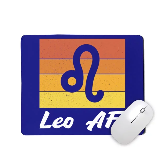 Leo S And Zodiac Leo Af Gift Mousepad