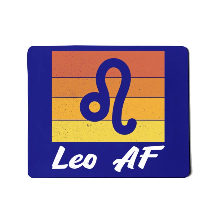 Leo S And Zodiac Leo Af Gift Mousepad