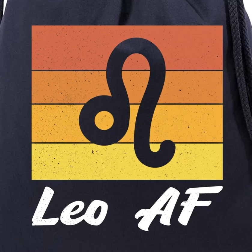 Leo S And Zodiac Leo Af Gift Drawstring Bag