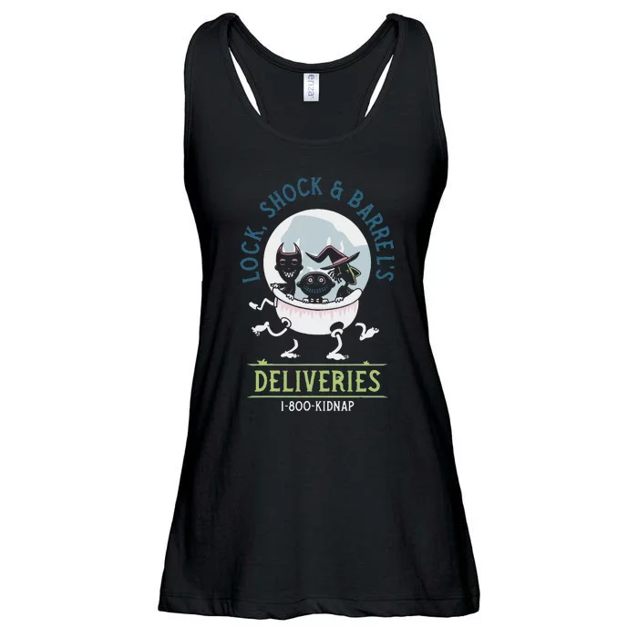 Lock Shock Amp Halloween Retro Ladies Essential Flowy Tank