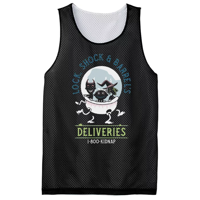 Lock Shock Amp Halloween Retro Mesh Reversible Basketball Jersey Tank