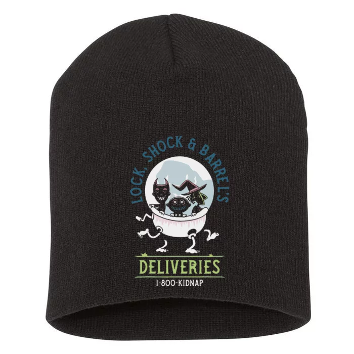 Lock Shock Amp Halloween Retro Short Acrylic Beanie