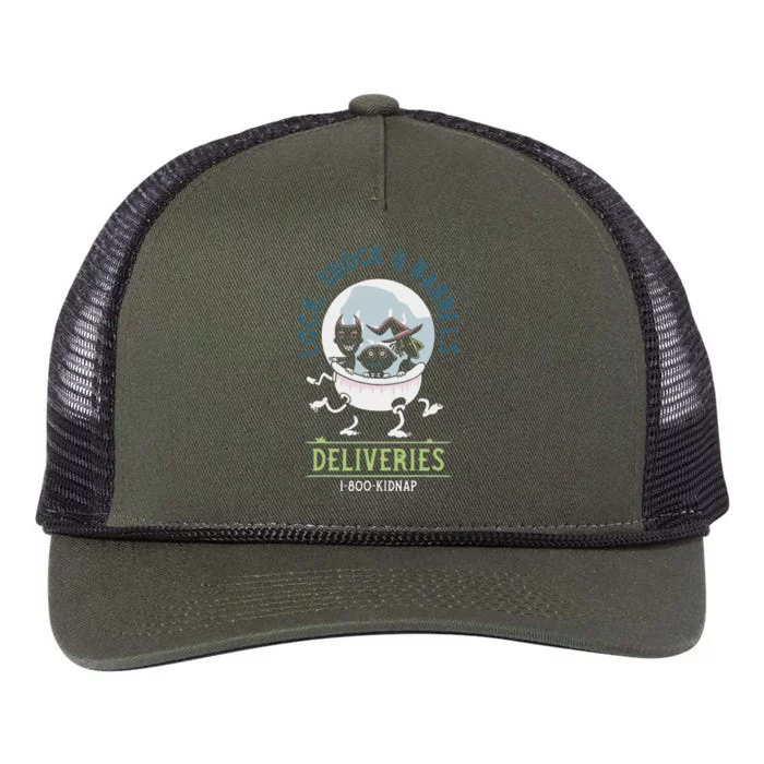 Lock Shock Amp Halloween Retro Retro Rope Trucker Hat Cap