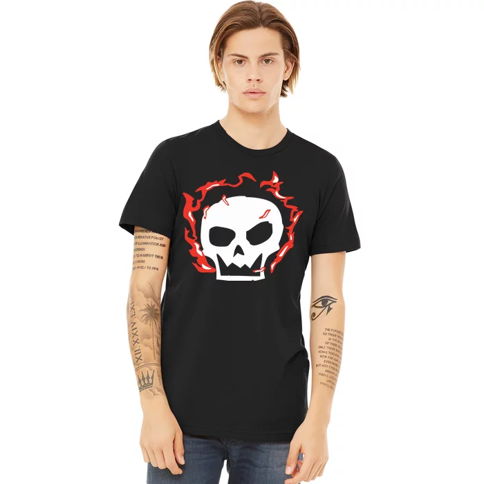 Lonely Stars A Skull Premium T-Shirt