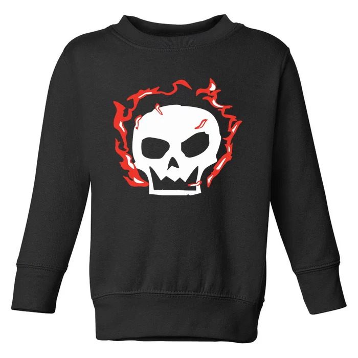 Lonely Stars A Skull Toddler Sweatshirt