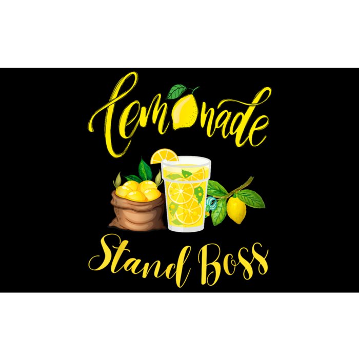 Lemonade Stand Boss Funny Lemonade Summer Bumper Sticker