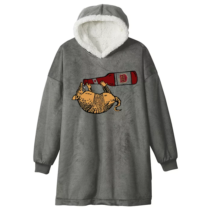 Lone Star Beer Armadillo Texas Hooded Wearable Blanket