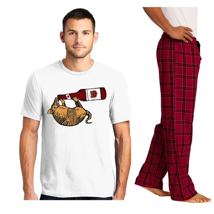 Lone Star Beer Armadillo Texas Pajama Set