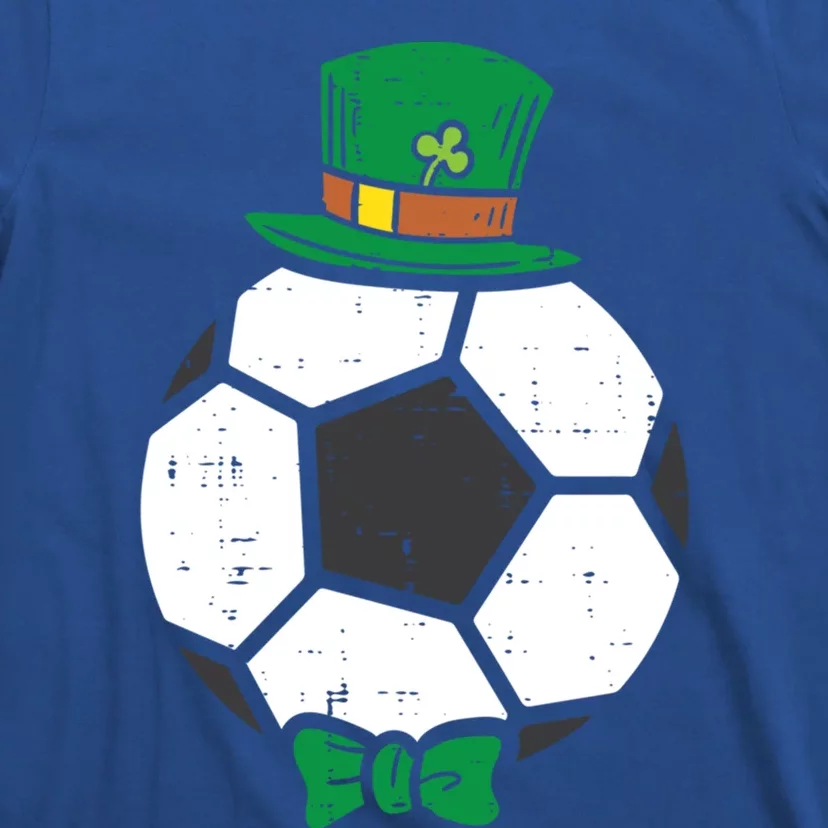 Leprechaun Soccer Ball St Patricks Day Sports Football Gift T-Shirt