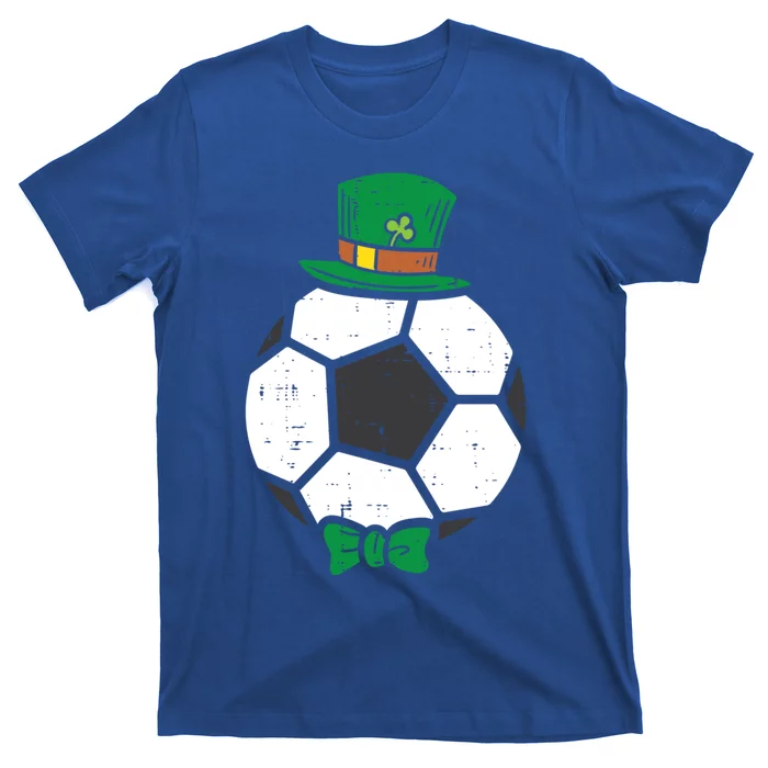 Leprechaun Soccer Ball St Patricks Day Sports Football Gift T-Shirt